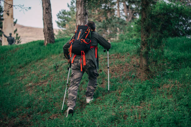 trekking poles: aid for tough terrain