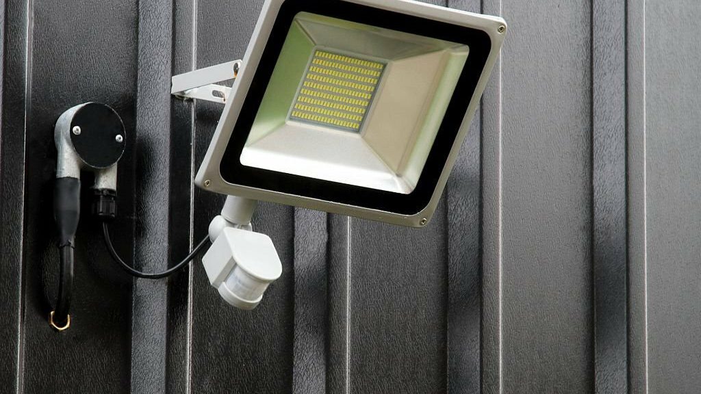 motion security light