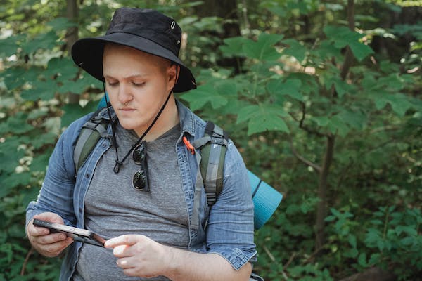 hiking or fitness apps