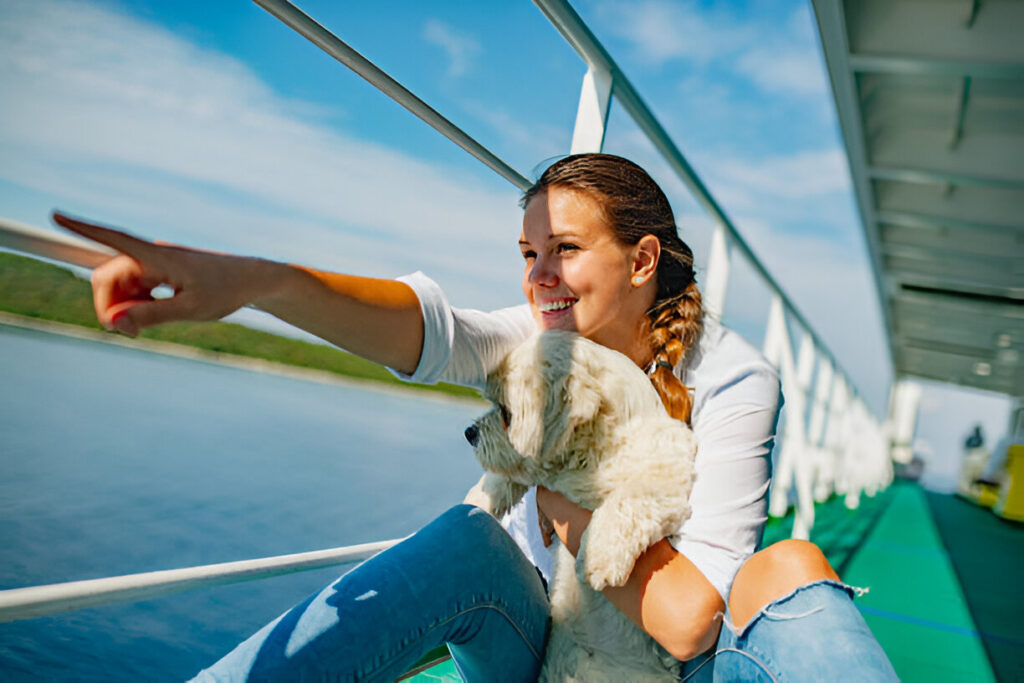 ride a ferry boat with your dog